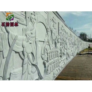 校园石雕文化墙